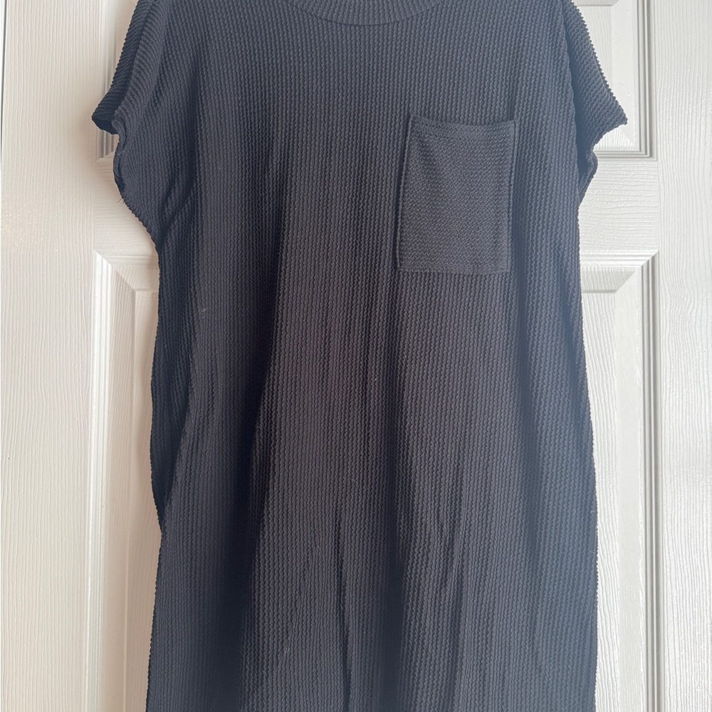Entro Charcoal Short Sleeve Tee with Pocket